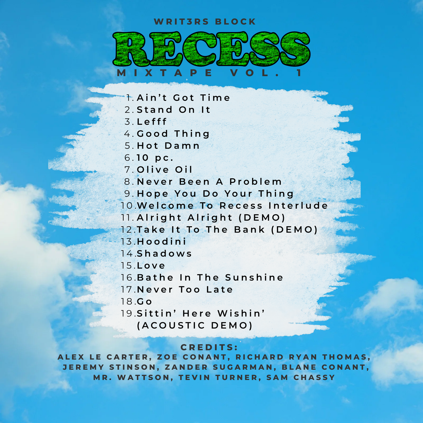 Anniversary Edition "RECESS MIXTAPE VOL. 1"